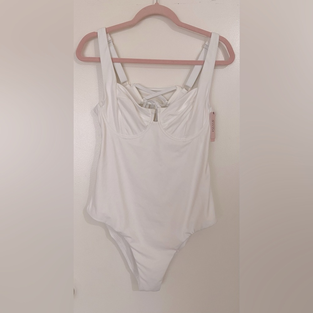Victoria Secret Chic White One-Piece Swimsuit
